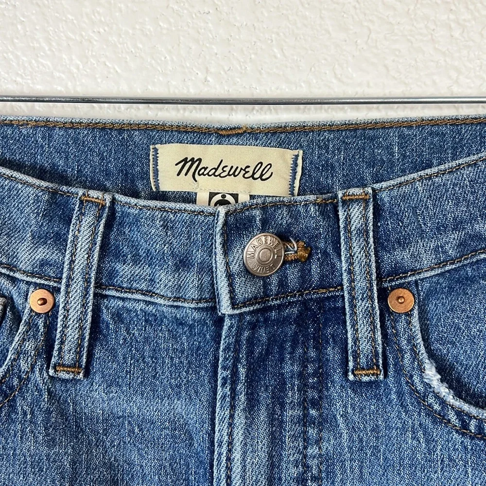 NWOT Madewell The Perfect Vintage Jean in Earlside Wash: Raw Hem size 25 - Picture 4 of 11